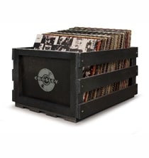 Record Storage Crate - Black