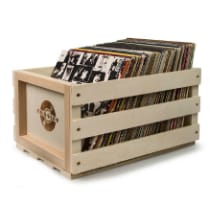 Record Storage Crate - Natural