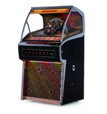 Vinyl Rocket Full-Size Jukebox - Black