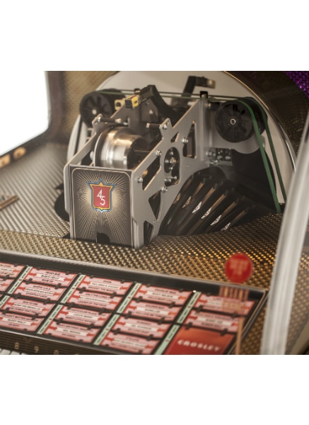 Vinyl Rocket Full-Size Jukebox - Black