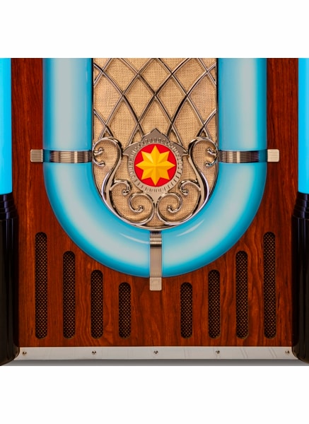 Digital LED Jukebox with Bluetooth - Walnut