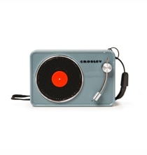 Mini Turntable Bluetooth Speaker - Tourmaline