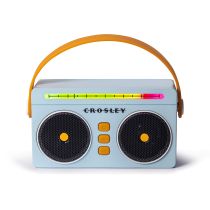 Mini Boombox Portable Bluetooth Speaker - Sky Blue