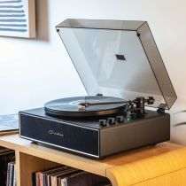 Stave Record Player - Black