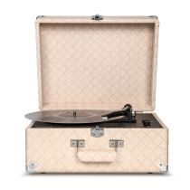 Anthology Portable Turntable - Light Tan