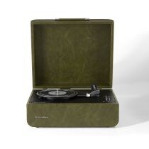 Mercury Portable Turntable - Forest Green