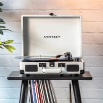Cruiser Plus Turntable With Bluetooth In/Out - Exclusive White Farmhouse