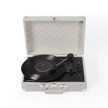 Cruiser Plus Portable Turntable with Bluetooth In/Out - Almond Checkerboard
