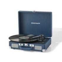 Cruiser Plus Portable Turntable with Bluetooth In/Out - Ink Blue