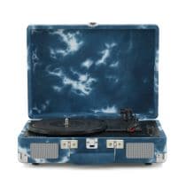 Cruiser Plus Portable Turntable with Bluetooth In/Out - Indigo