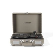 Cruiser Plus Portable Turntable with Bluetooth In/Out - Taupe