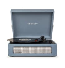 Voyager Portable Turntable with Bluetooth Out - Washed Blue