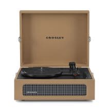 Voyager Portable Turntable with Bluetooth Out - Tan