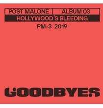 Post Malone 3 Inch Vinyl Record - Goodbyes