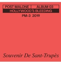 Post Malone 3 Inch Vinyl Record - Saint-Tropez