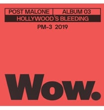 Post Malone 3 Inch Vinyl Record - Wow