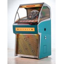 Vinyl Rocket Full-Size Jukebox - Turquoise